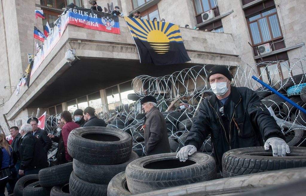 Война в Донбассе.