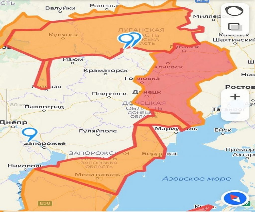 Хроника боевых действий в Донбассе и Украине 03-04. 03.22