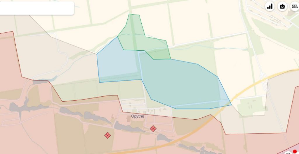 Авдеевка, Опытное и сбитый военкор Дубовой