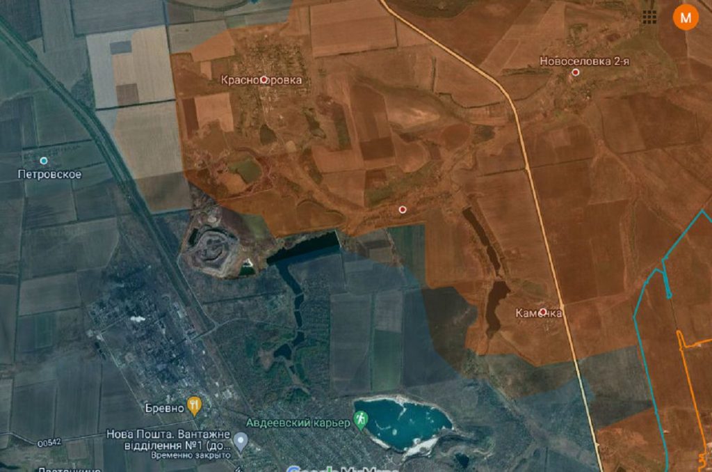 Хроника событий вокруг Авдеевки. Последние новости