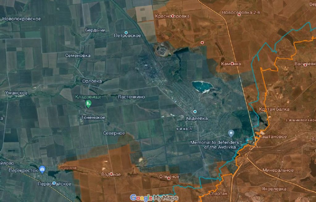 Хроника событий вокруг Авдеевки 16.10.23 Последние новости