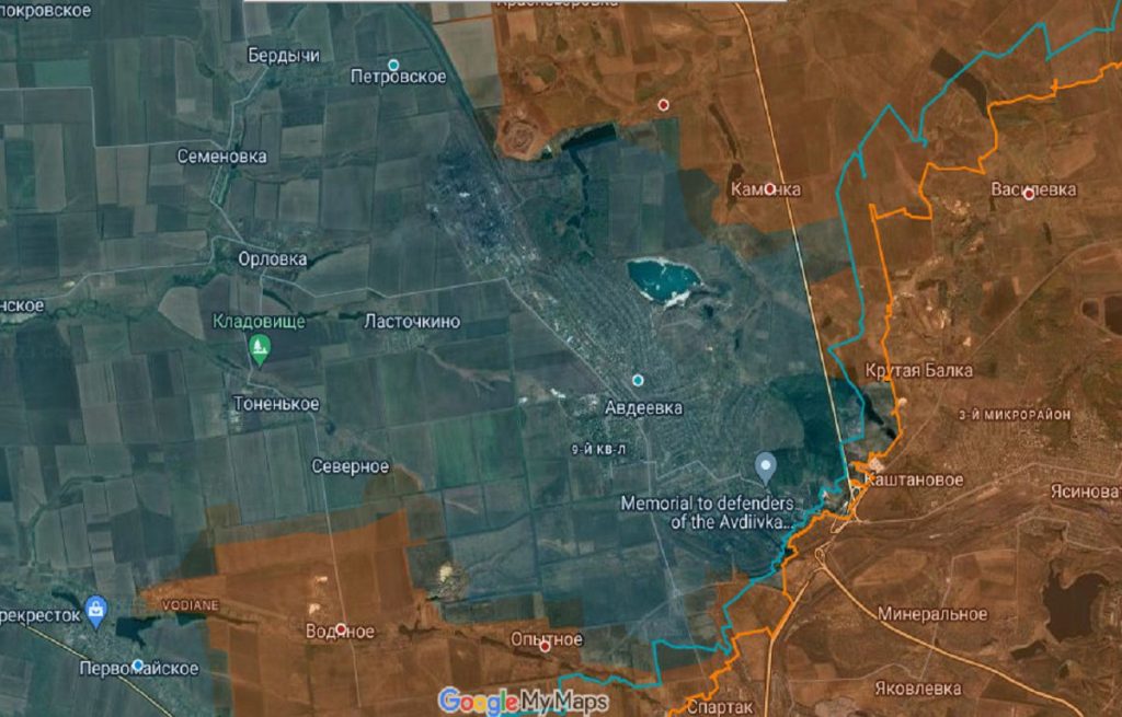 Хроника событий вокруг Авдеевки 22.10.23 Последние новости