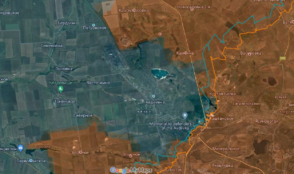 Хроника событий вокруг Авдеевки 31.10.23 Последние новости