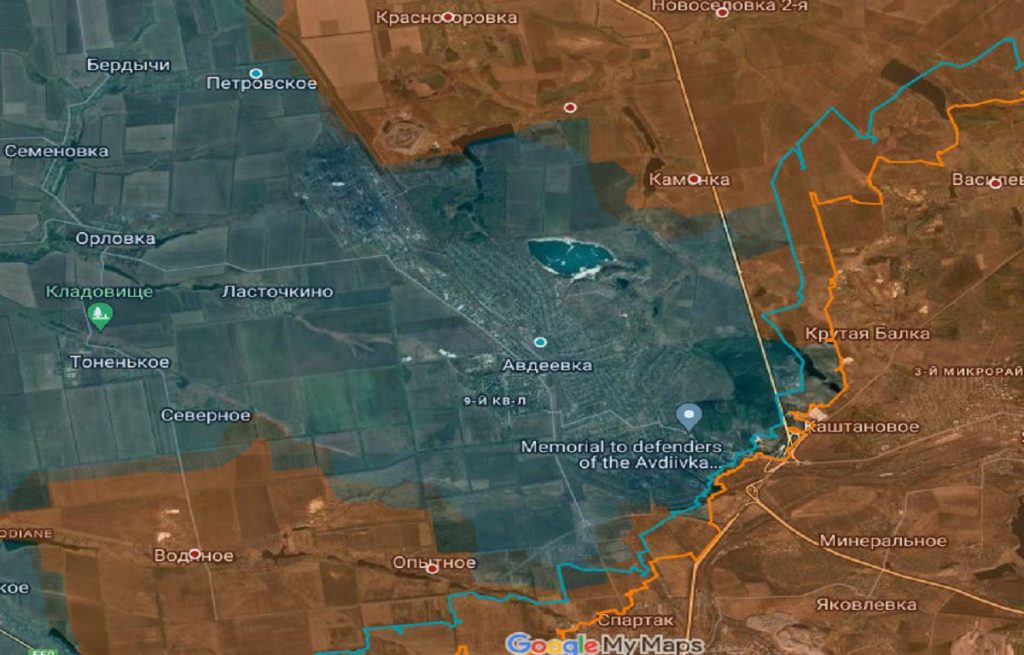 Хроника событий вокруг Авдеевки 9.11.23 Последние новости