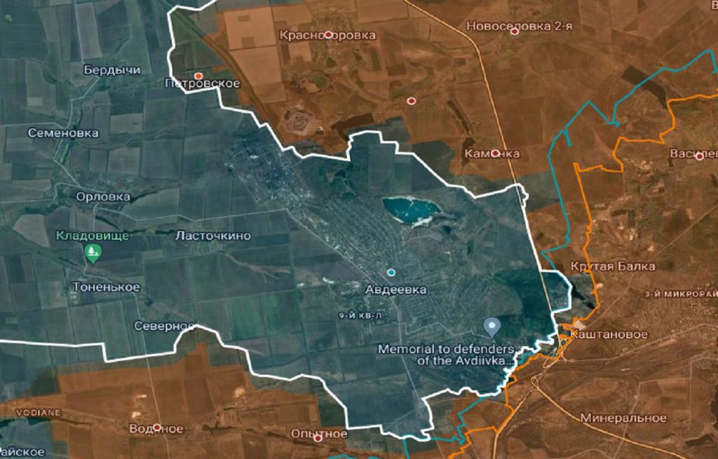 Хроника событий вокруг Авдеевки 16.11.23 Последние новости