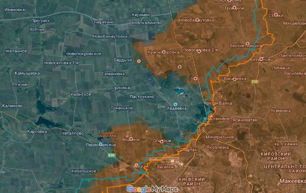 Хроника событий вокруг Авдеевки 18.11.23 Последние новости