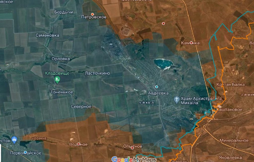 Хроника событий вокруг Авдеевки 24.11.23 Последние новости