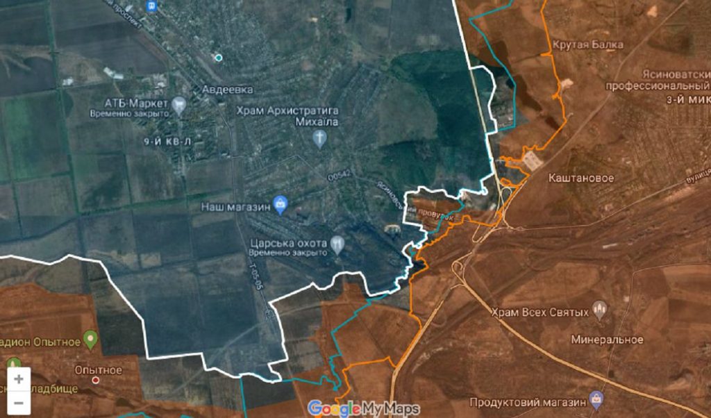 Хроника событий вокруг Авдеевки к 25.11.23 Последние новости