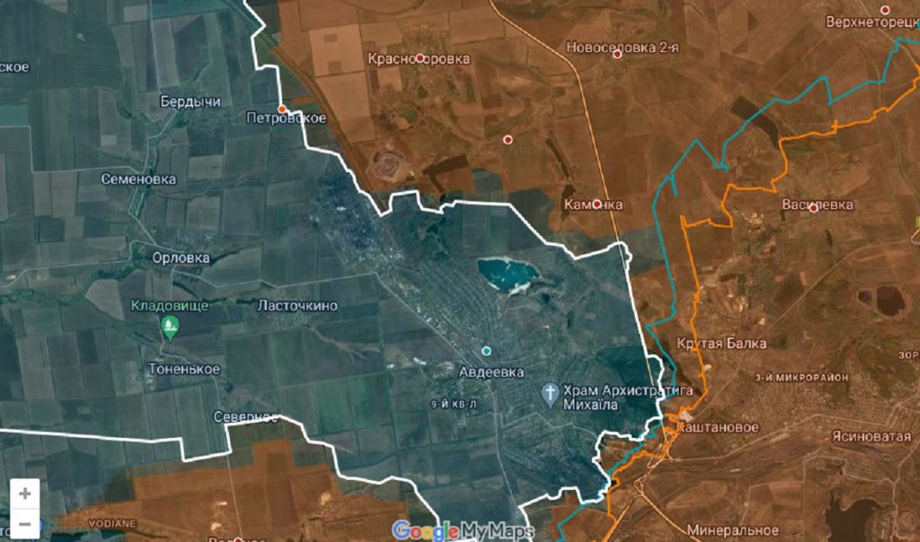 Хроника событий вокруг Авдеевки 2.12.23 Последние новости