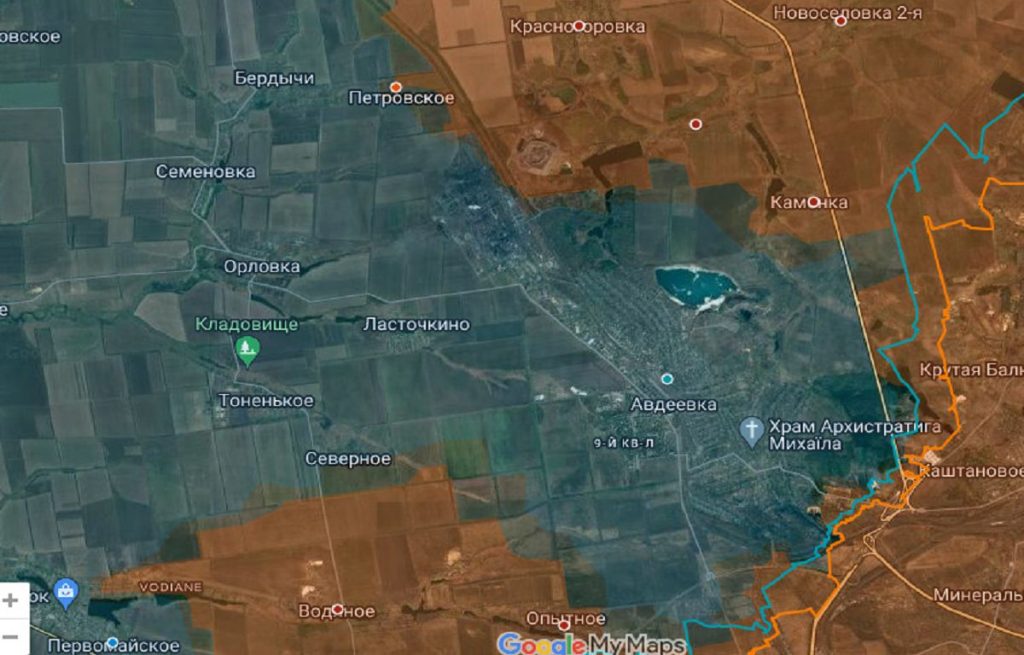 Хроника событий вокруг Авдеевки 6.12.23 Последние новости