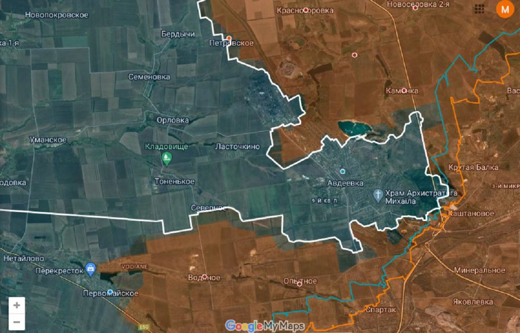 Хроника событий вокруг Авдеевки 15.02.24 Последние новости